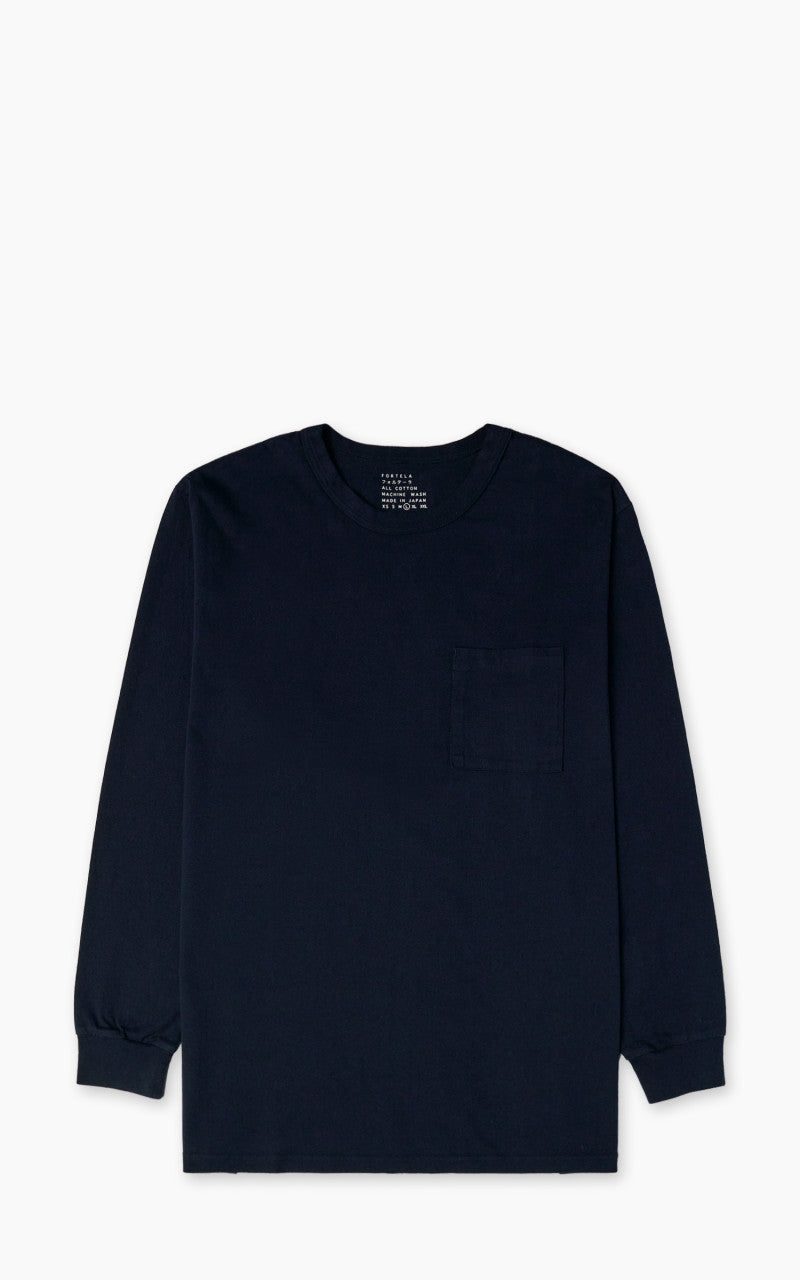 Fortela Made In Japan Longsleeve Tee Blue