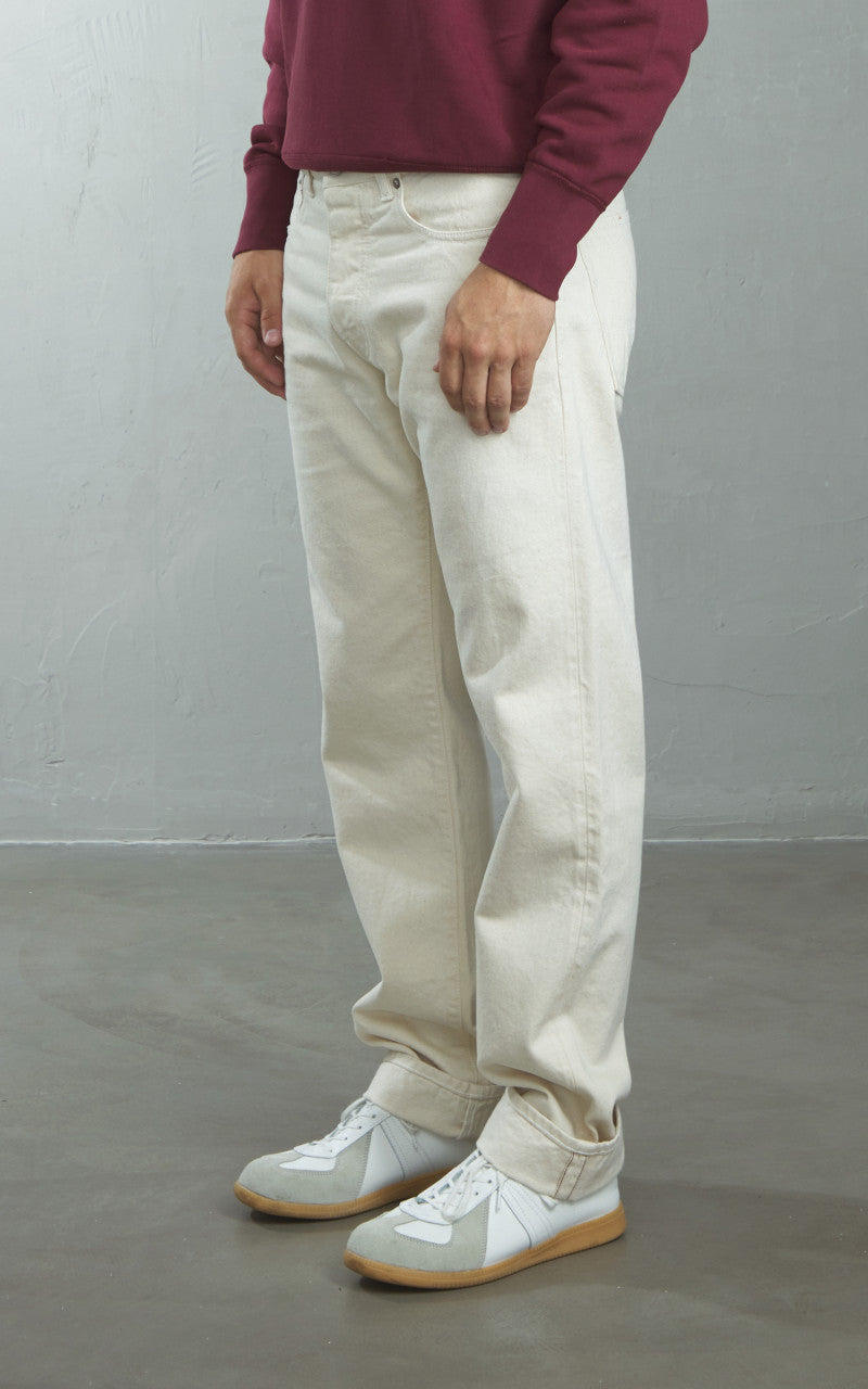 Fortela John 965 Selvedge Jeans Off White 12.5oz