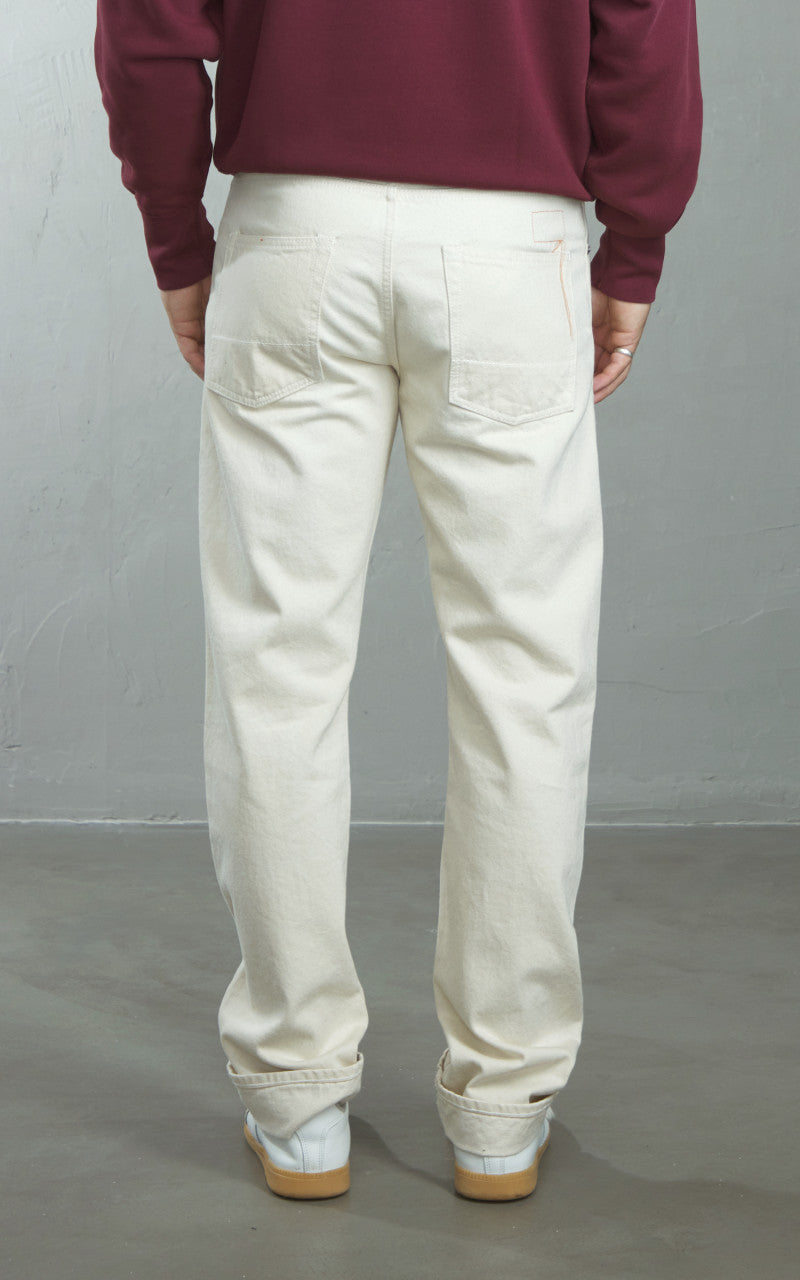 Fortela John 965 Selvedge Jeans Off White 12.5oz
