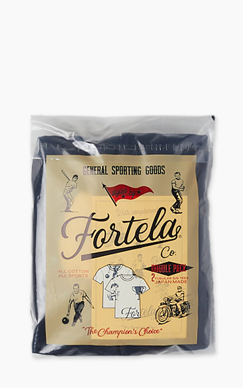 Fortela Made In Japan 2-Pack Tee Blue
