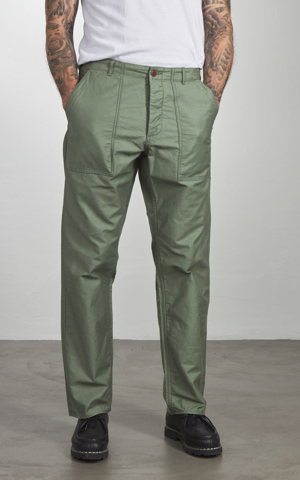 Fortela New Fatigue Pants Sateen Green