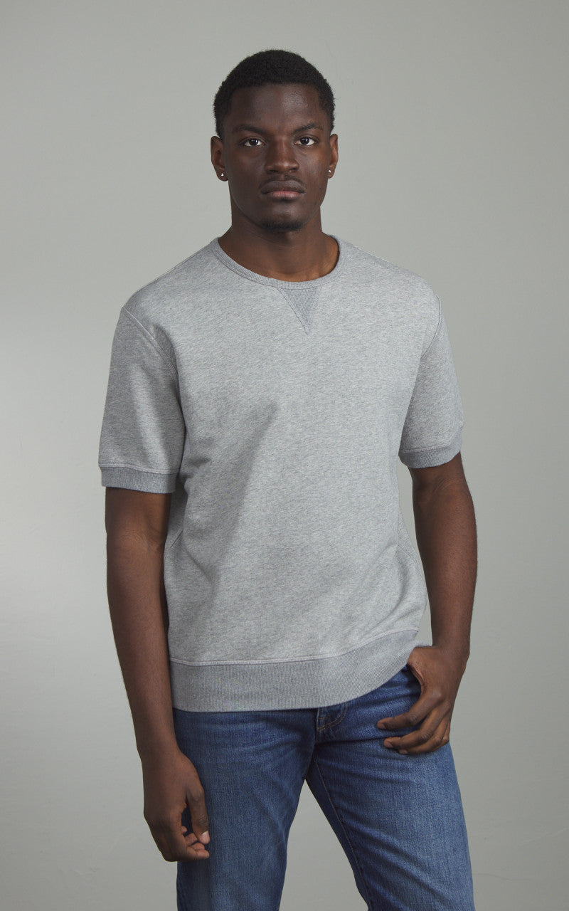 Fortela Ohio S/S Crewneck Sweatshirt Grey