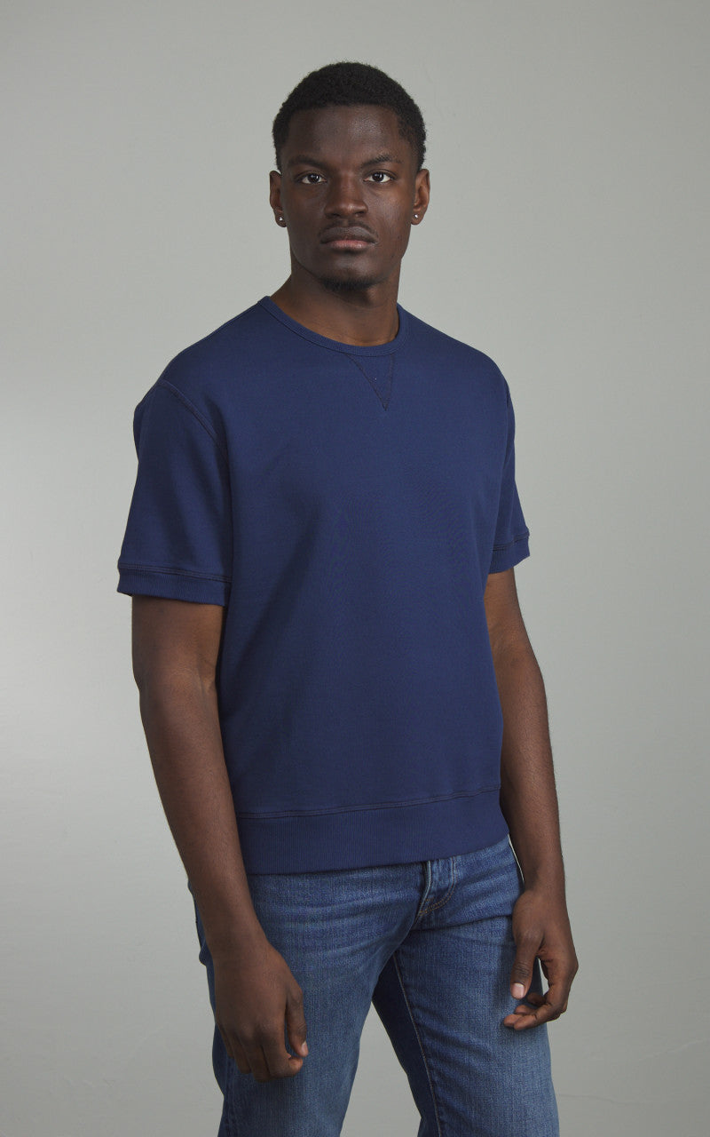 Fortela Ohio S/S Crewneck Sweatshirt Navy