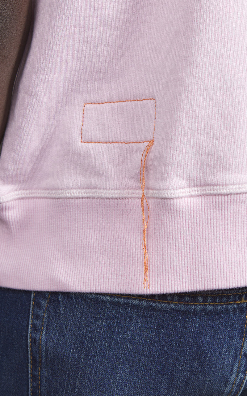 Fortela Ohio S/S Crewneck Sweatshirt Pink