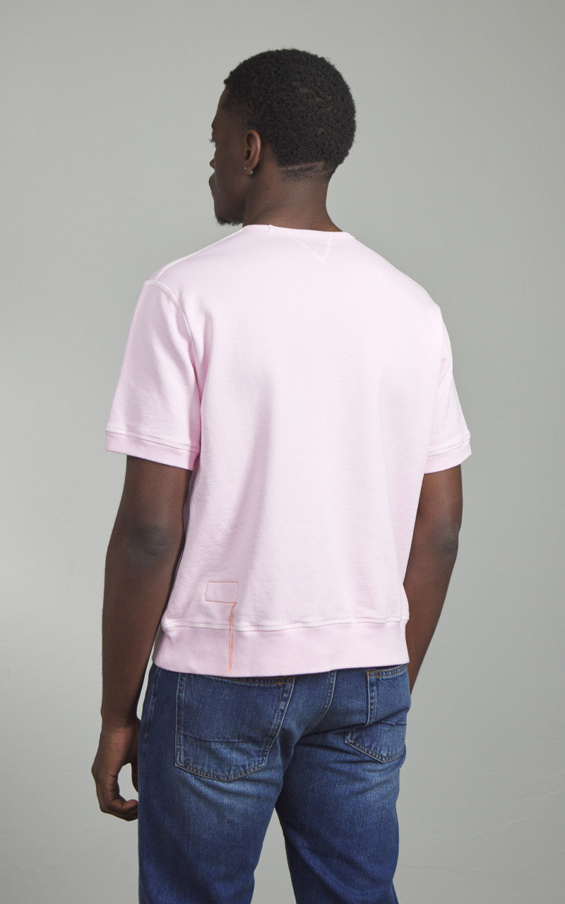 Fortela Ohio S/S Crewneck Sweatshirt Pink