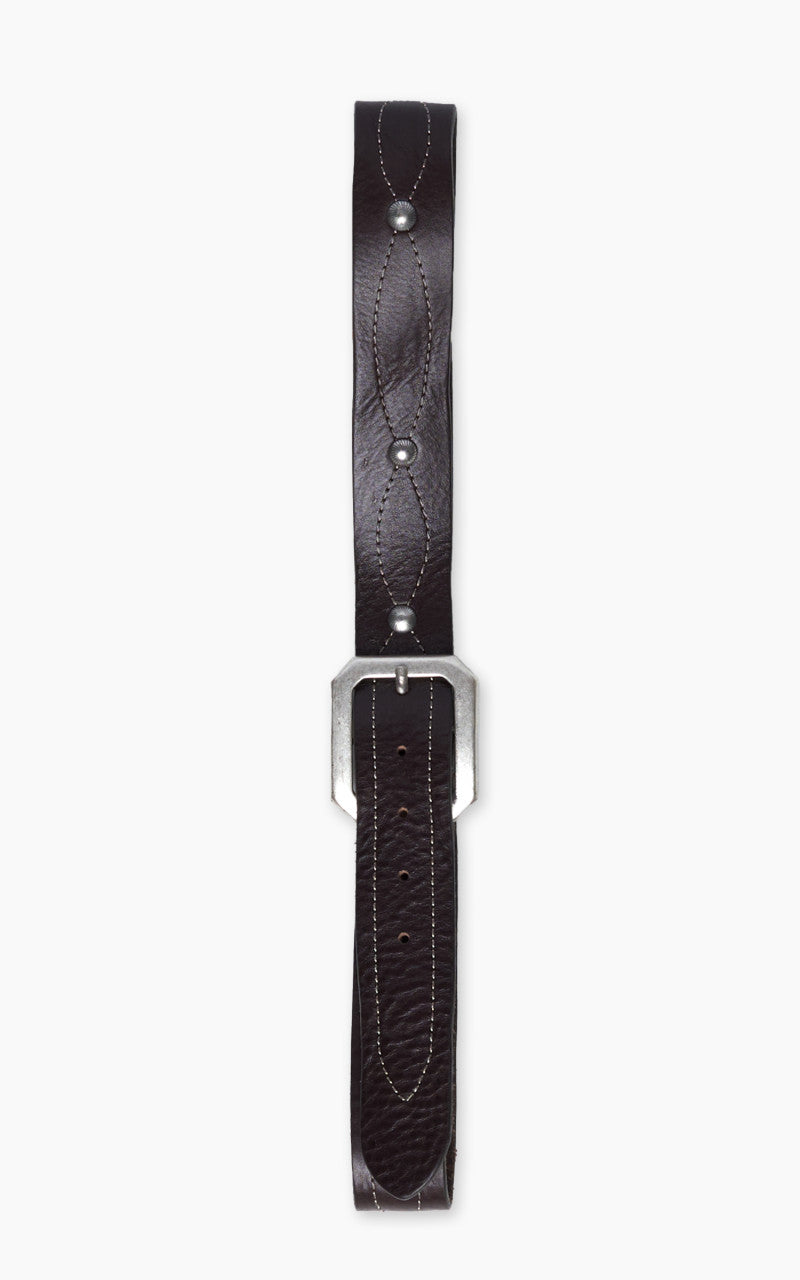 Fortela Oregon Leather Belt Testa Moro
