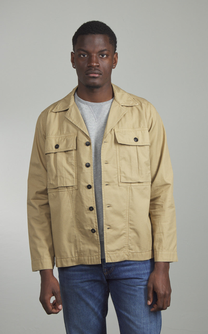 Fortela Solomon Military Shirt Beige