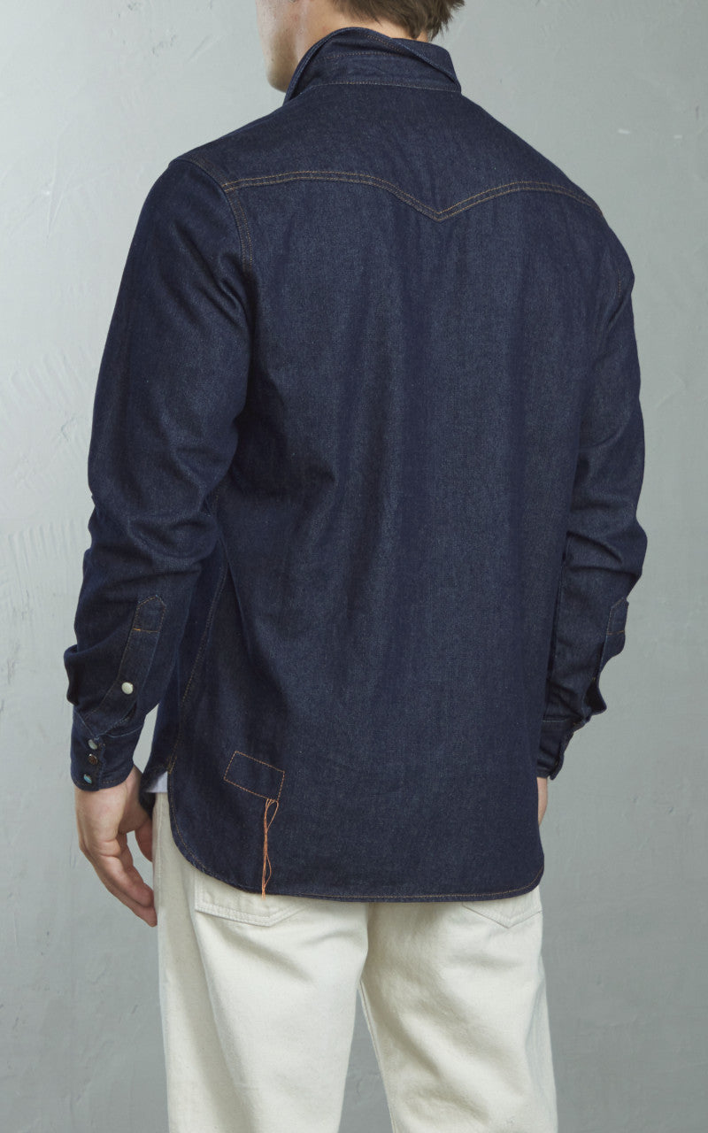 Fortela Texan Denim Shirt Indigo