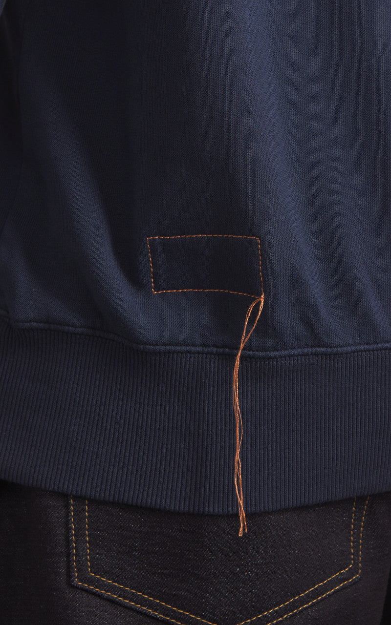 Fortela Hooded Sweatshirt Indigo