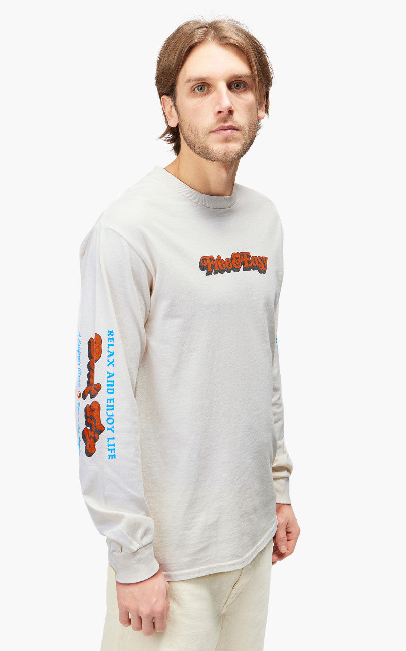 Free & Easy Paradise L/S Tee Coconut