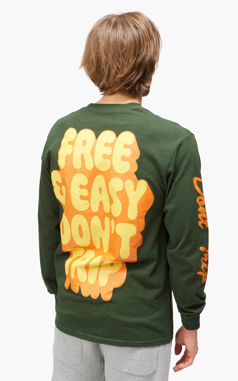 Free & Easy Bubble L/S Tee Forest