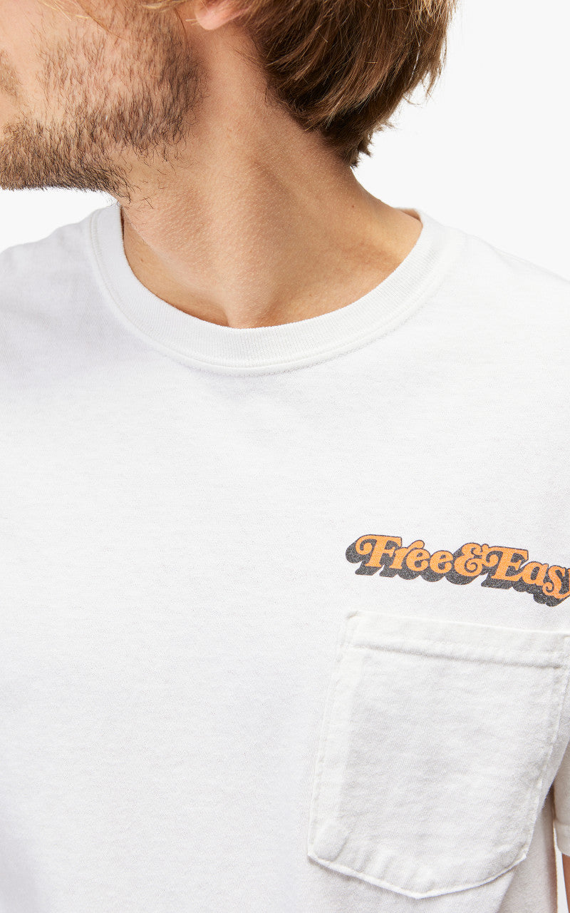 Free & Easy Dont Trip Drop Shadow S/S Tee Coconut