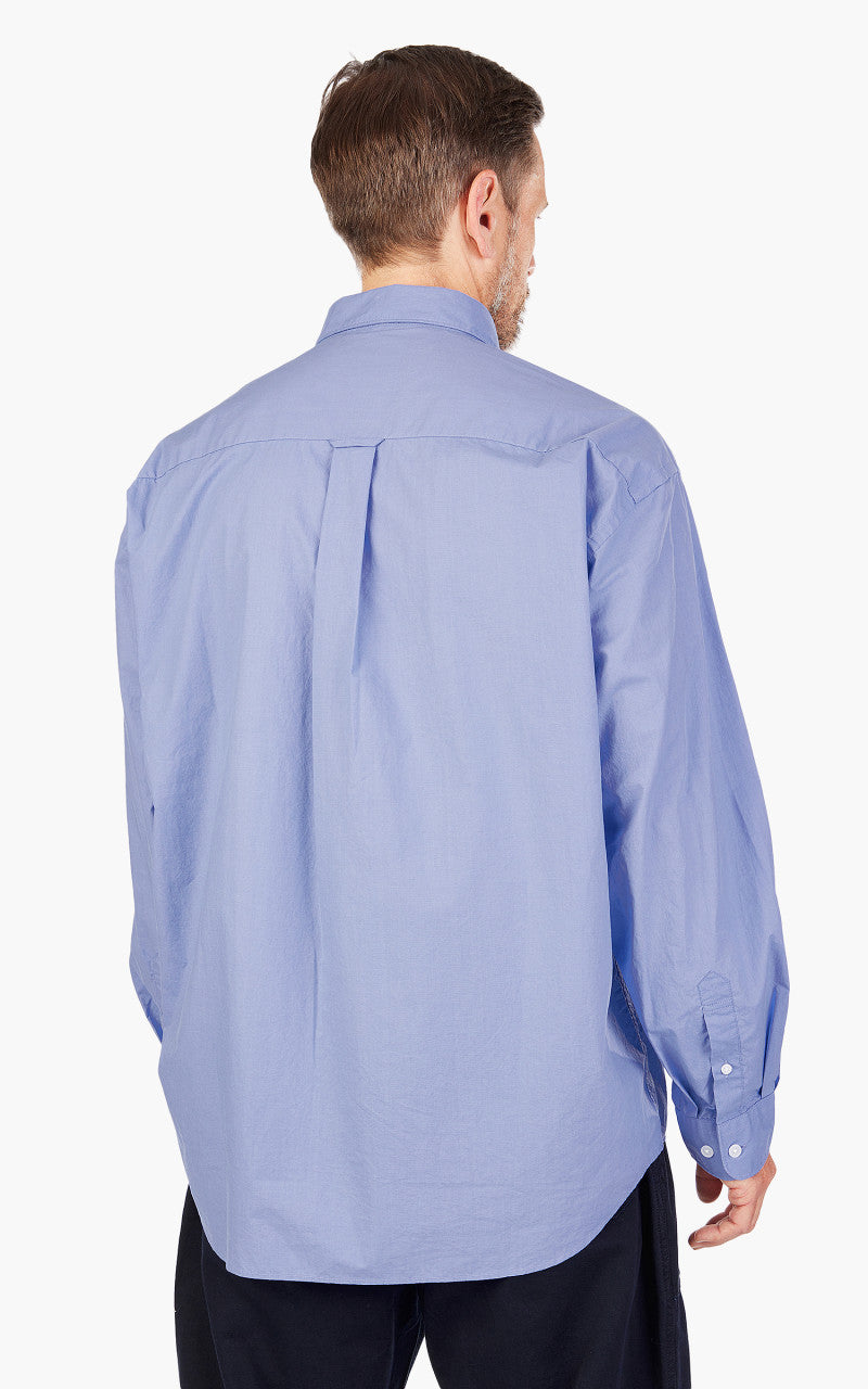 FrizmWORKS Paper Cotton Relaxed Shirt Sax Blue