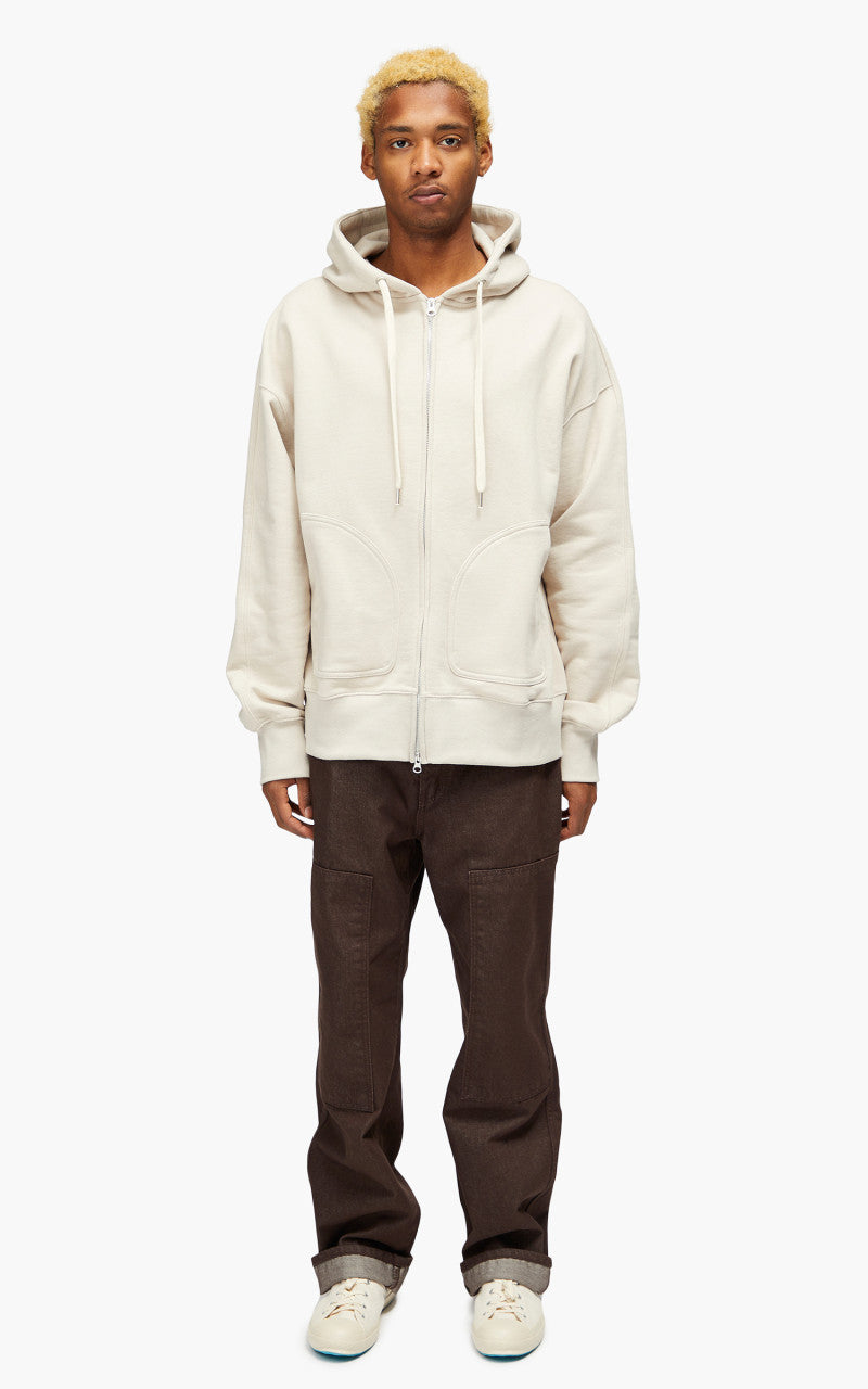 FrizmWORKS OG Heavyweight Zip Up Hoodie Taupe