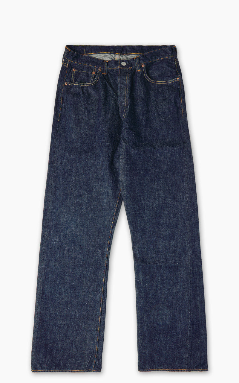 Fullcount 0105W Wide Selvedge Denim One Wash Indigo