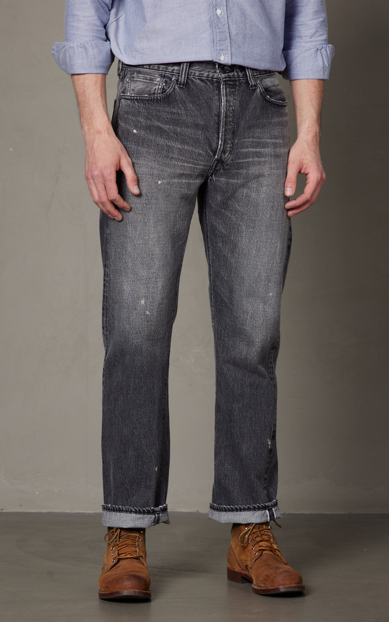 Fullcount Lot 1101BKHW Straight Denim Dartford Black