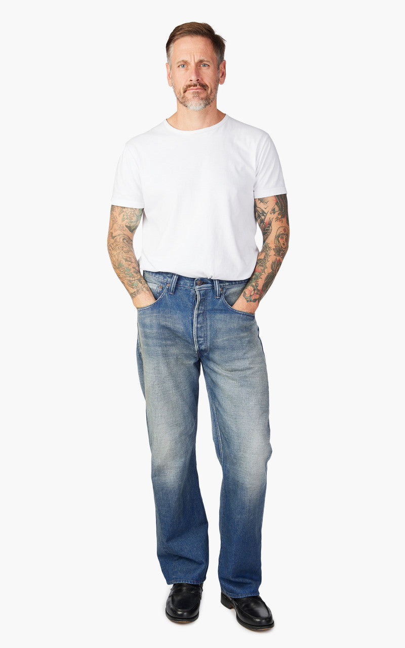 Fullcount 1121HW Duke Selvedge Denim Hand Washed Indigo