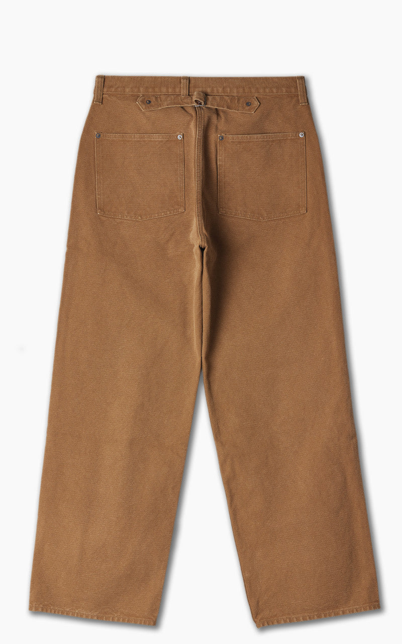 Fullcount 1129-2 Heavy Canvas Cinch Back Work Pants Copper Brown