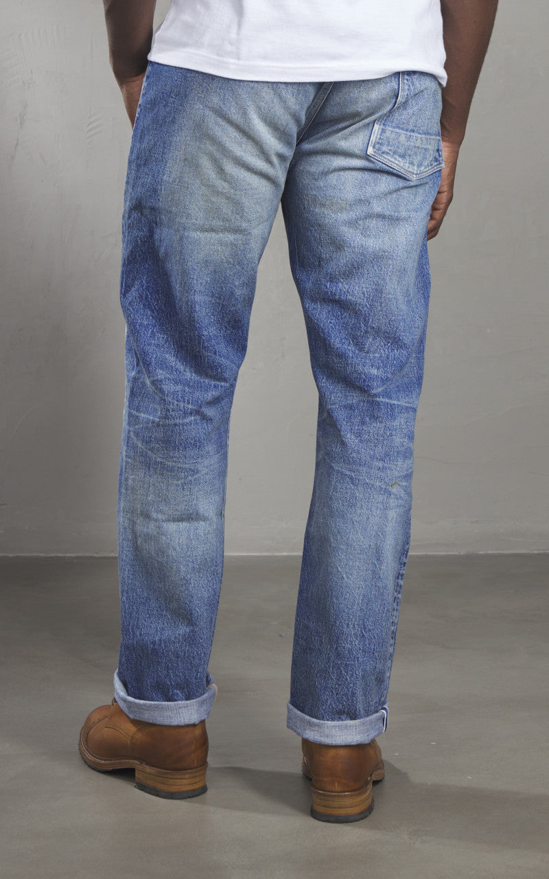 パンツ FULLCOUNT Son of The soil Denim Fullcount】1373W Son Of The Soil Denim Wide Straight – Blue