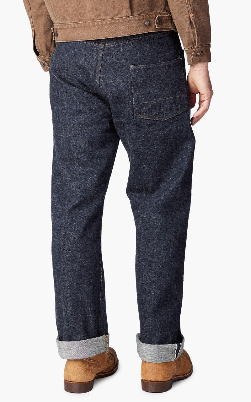 Fullcount 1373W Son Of The Soil Selvedge Denim One Wash Indigo