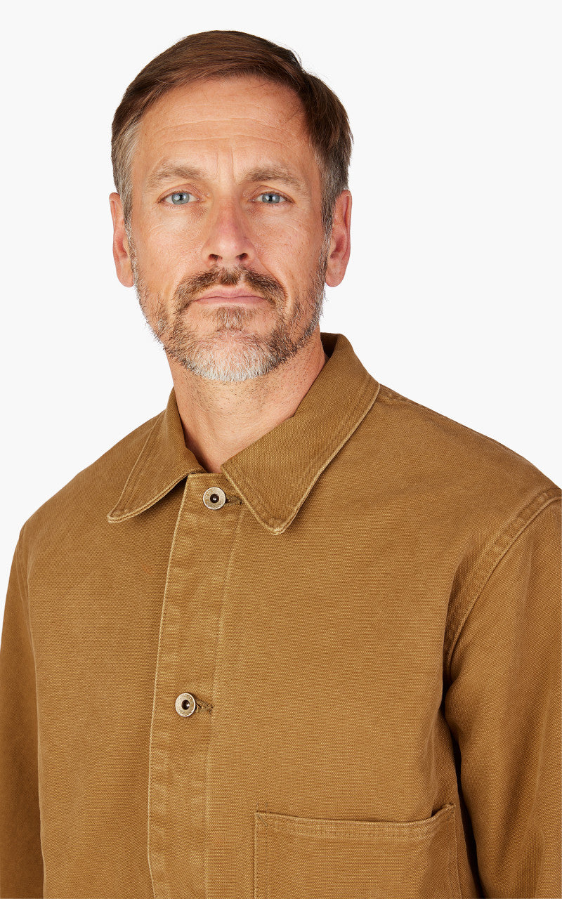Fullcount 2015-6 Heavy Canvas Chore Jacket Copper Brown