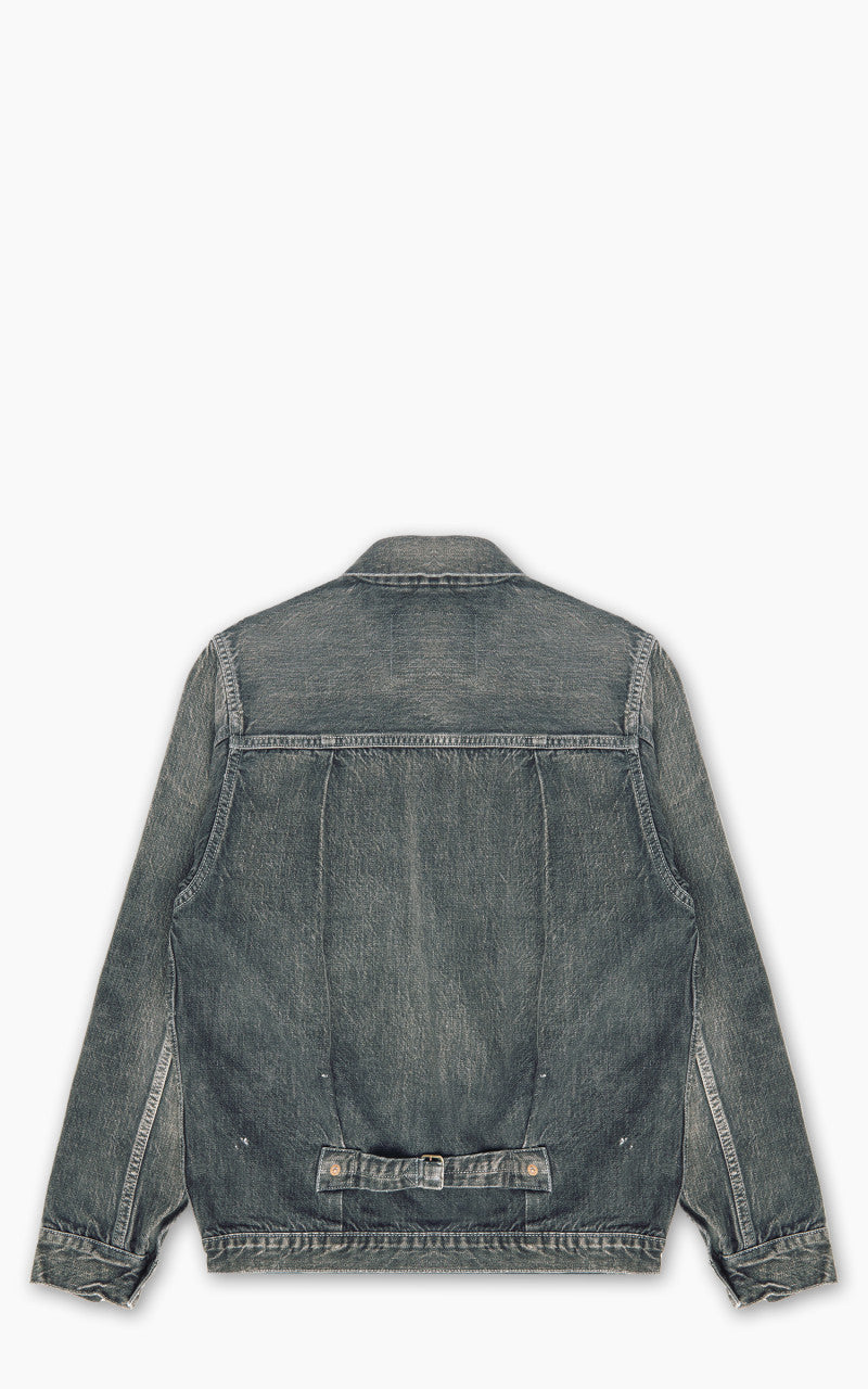 Fullcount 2107BKHW Type 1 Selvedge Denim Jacket Dartford Black