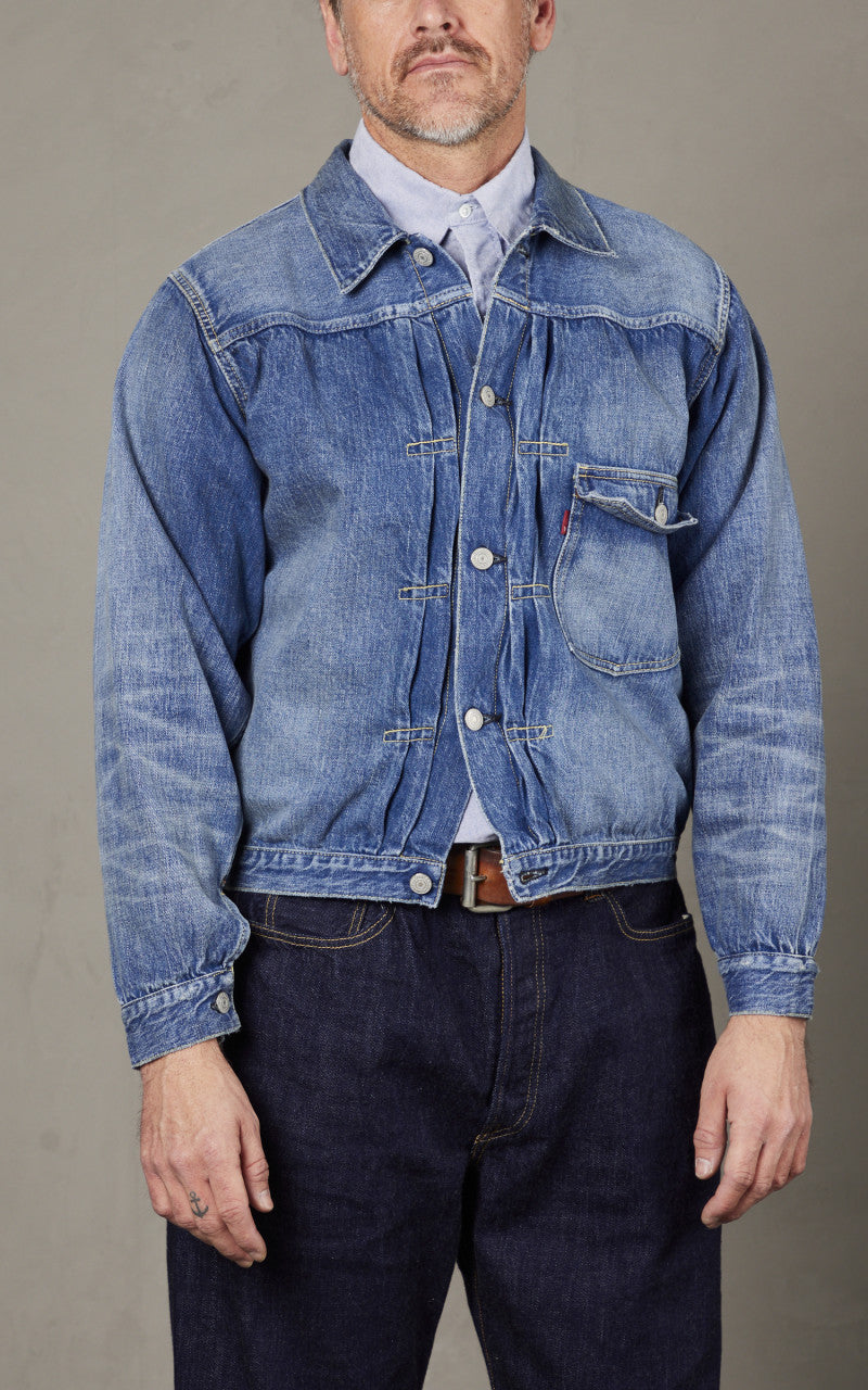 Fullcount 2978-2107SS Type1 Selvedge Denim Jacket Super Smooth Dartford Indigo