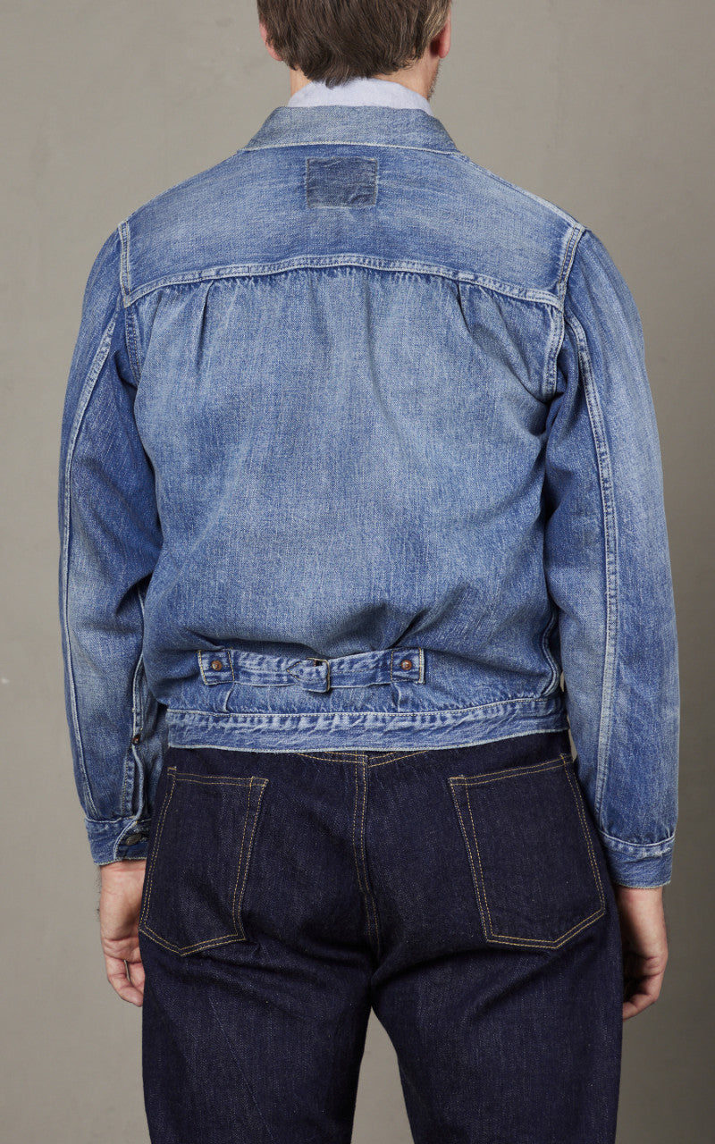 Fullcount 2978-2107SS Type1 Selvedge Denim Jacket Super Smooth Dartford Indigo