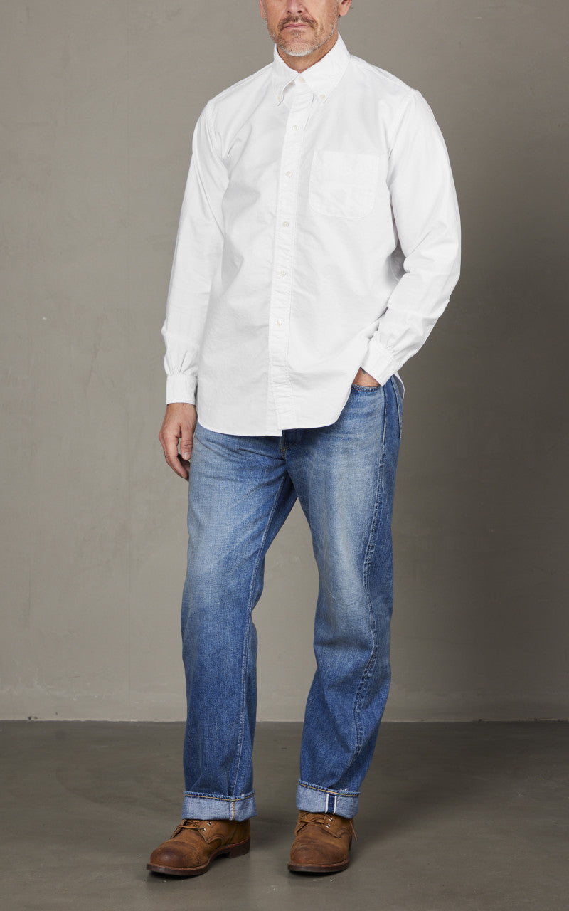 Fullcount 4081 Good Old B.D. Shirt White