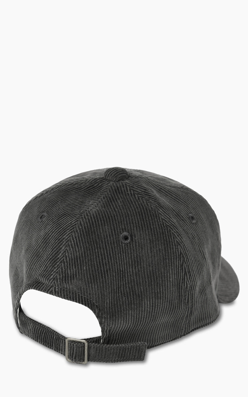 Fullcount 6 Panel Cords Baseball Cap 'F' Patch Black