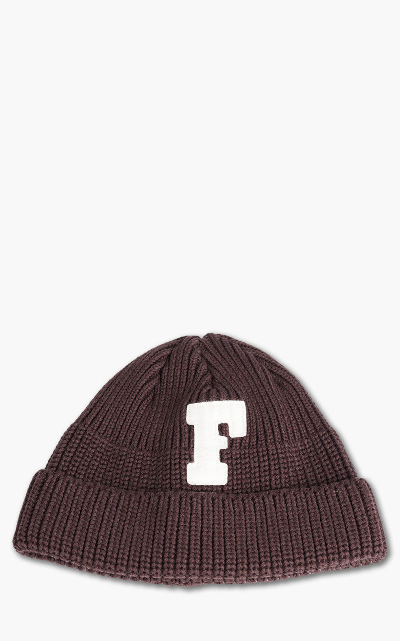 Fullcount 6025 Fishermans 'F' Patch Cap Brown