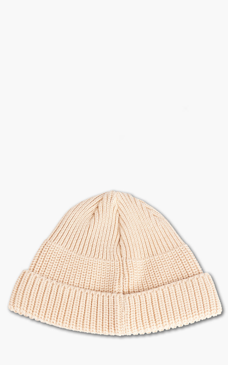 Fullcount 6025 Fishermans 'F' Patch Cap Ecru