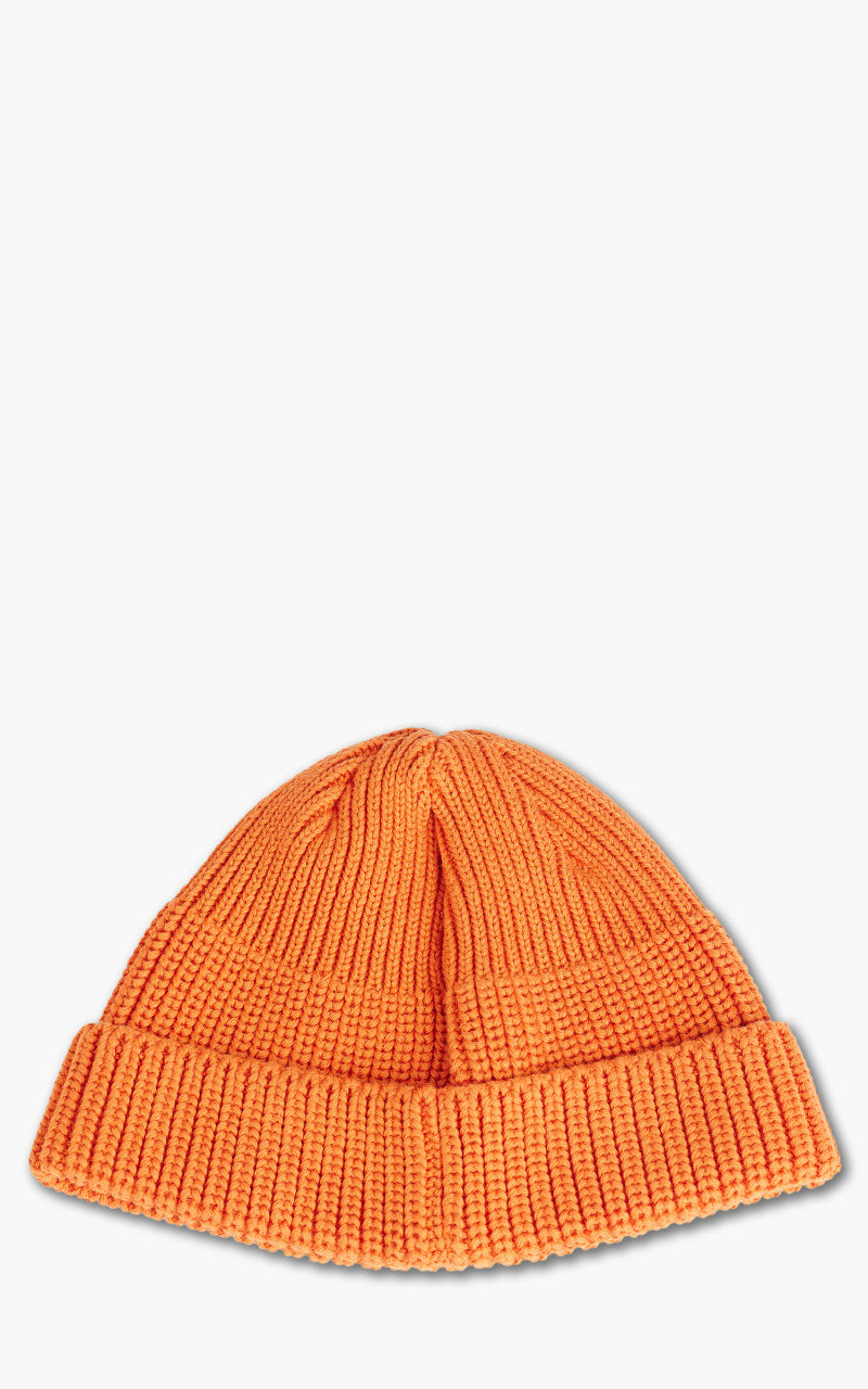 Fullcount 6025 Fishermans 'F' Patch Cap Orange