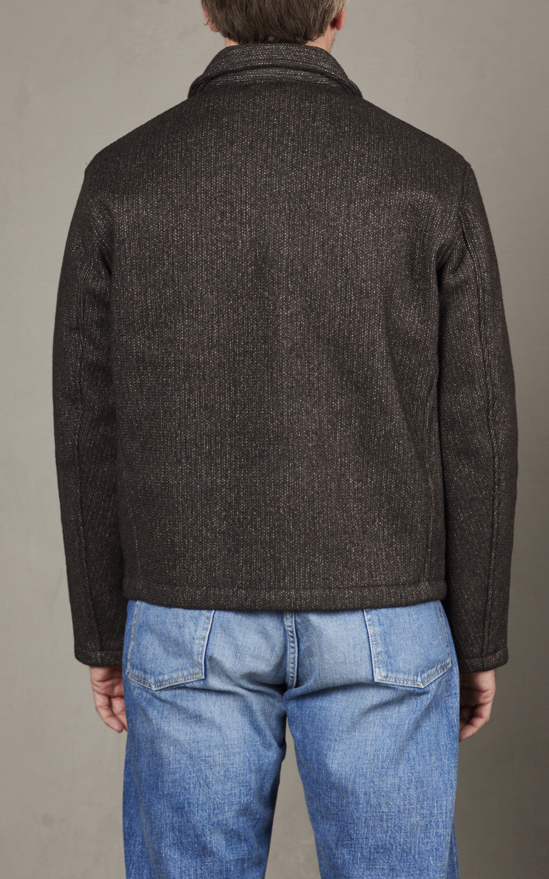 Fullcount BBJ-024 Browns Beach Truckers Jacket Oxford Grey