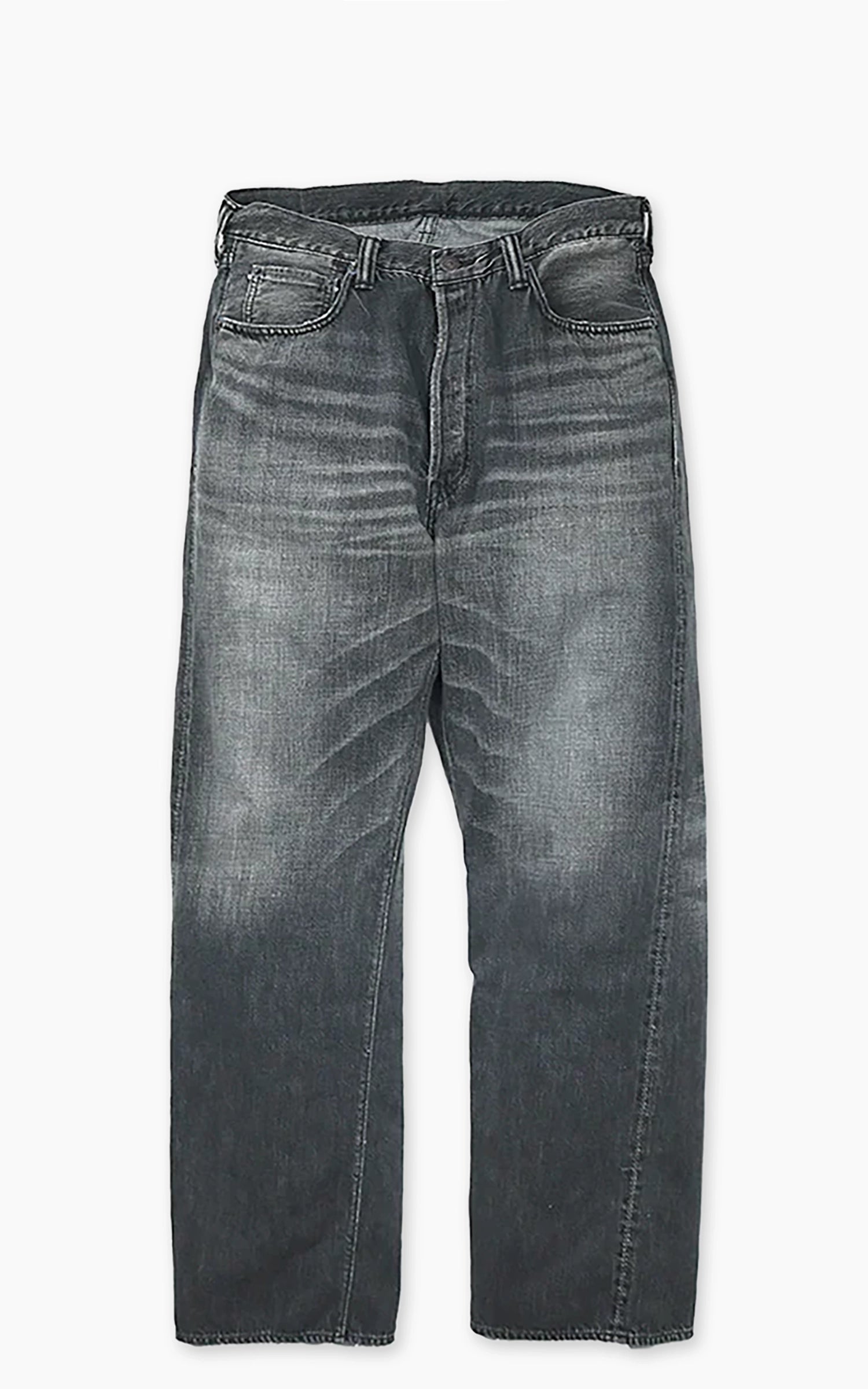 Fullcount 0105BKSSHW Wide Super Smooth Selvedge Denim Dartford Black