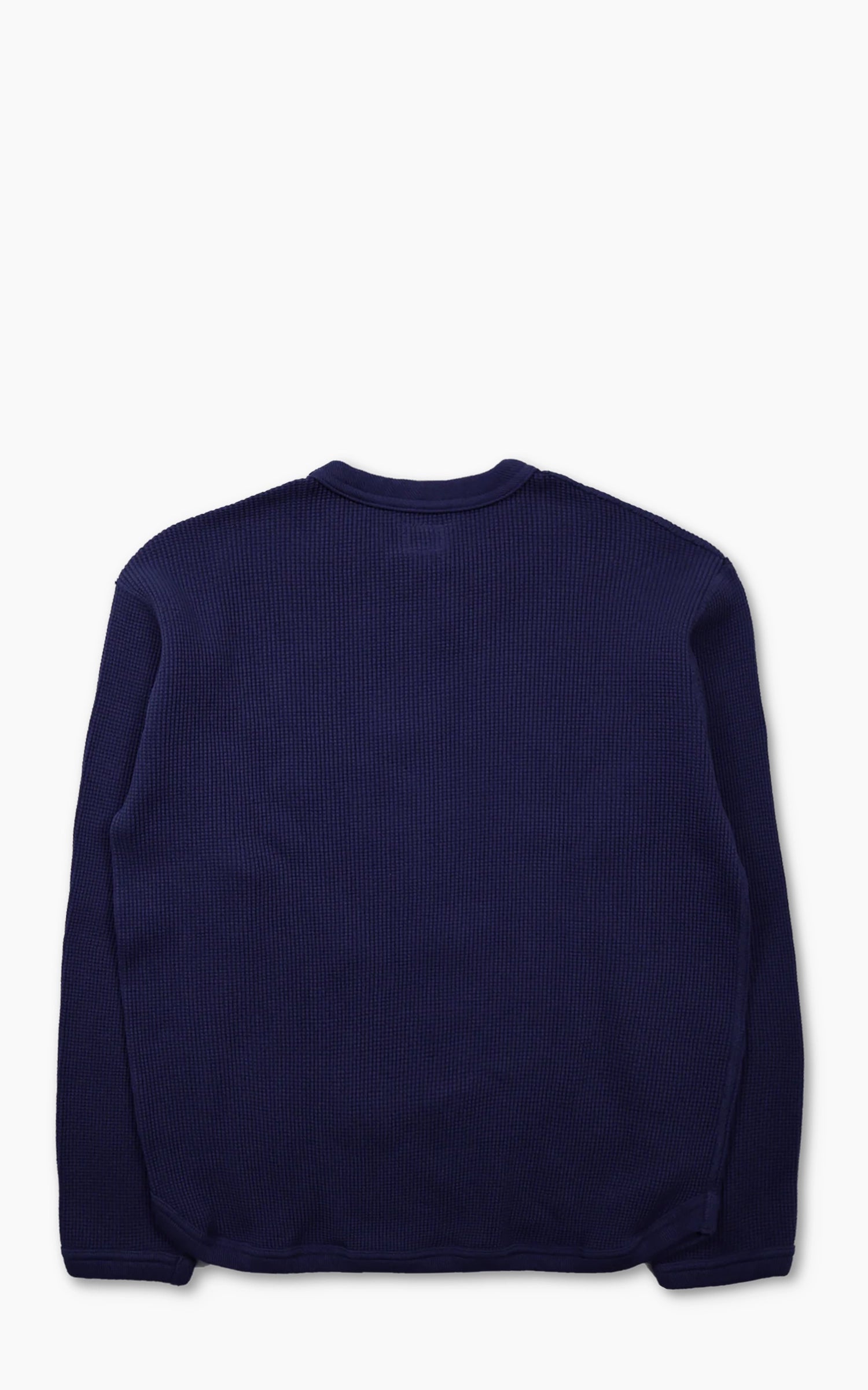 Fullcount 5964-25 Heavyweight Waffle Longsleeve T-Shirt Egg Plant