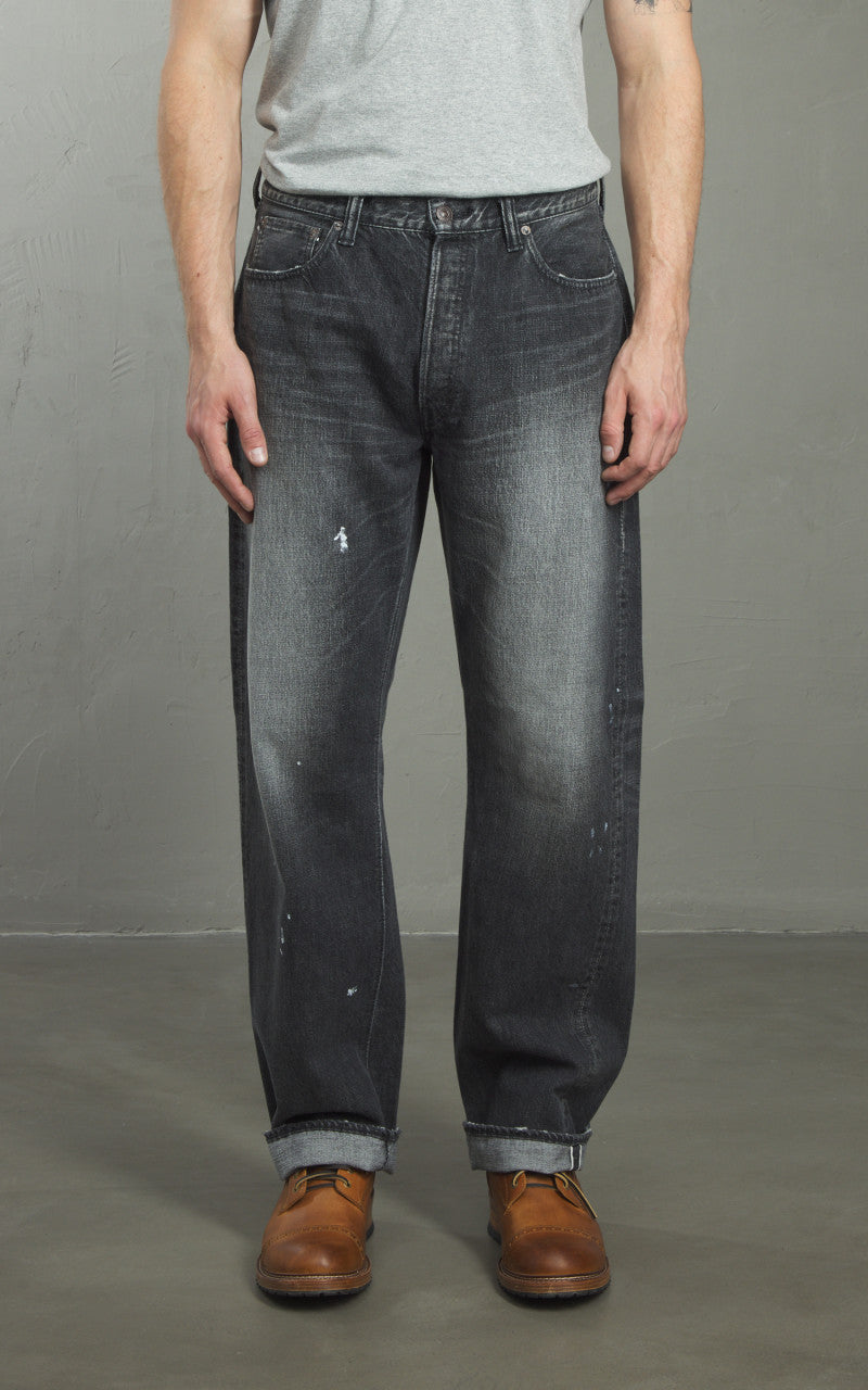 Fullcount 0105BKHW Wide Selvedge Denim Dartford Black