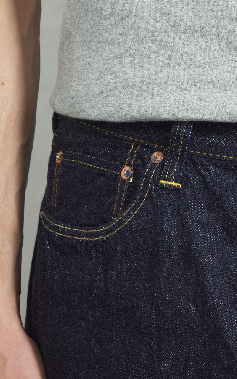 Fullcount 1101SSW Straight Selvedge Denim Super Smooth Indigo