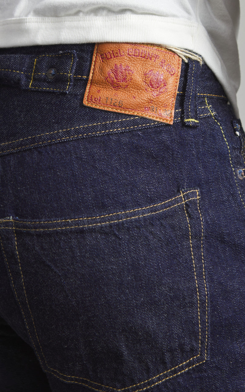Fullcount 1126 Model 1937 Selvedge Denim One Wash Indigo