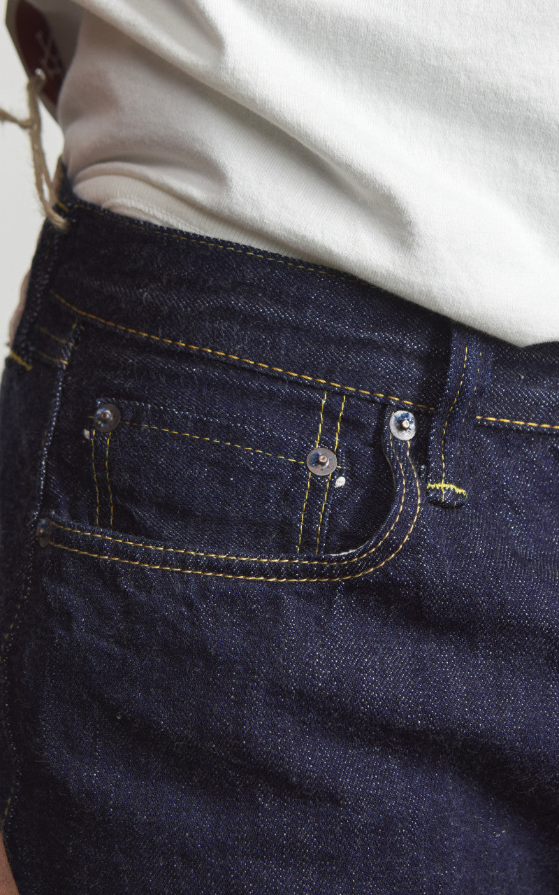 Fullcount 1126 Model 1937 Selvedge Denim One Wash Indigo