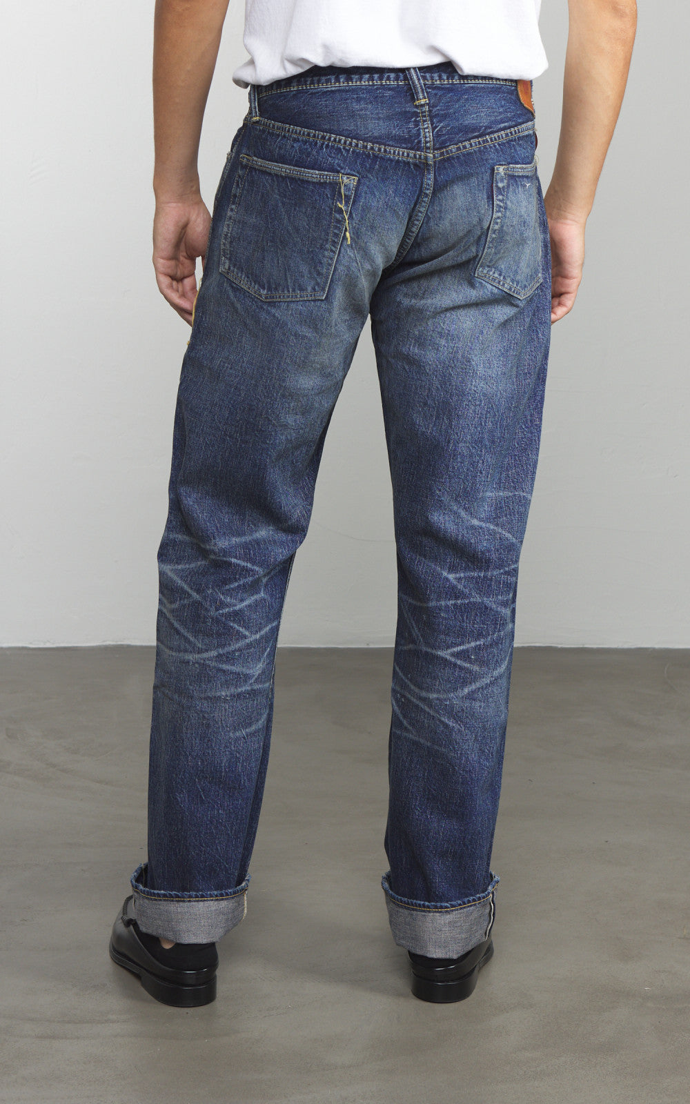 Fullcount 1353-S0105 Wide Denim "More Than Just Fear" Indigo Blue 13.7oz