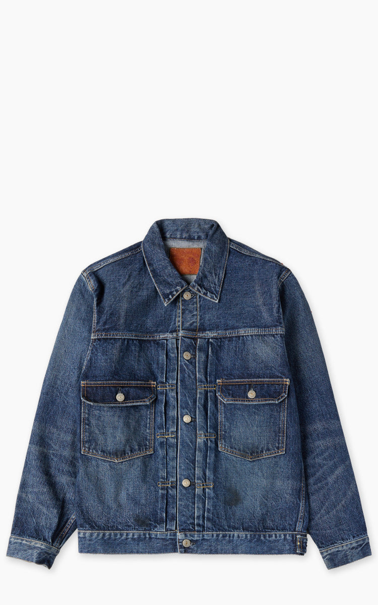SUBCULTURE S0505 DENIM JACKET INDIGO 2 SOU-AI 