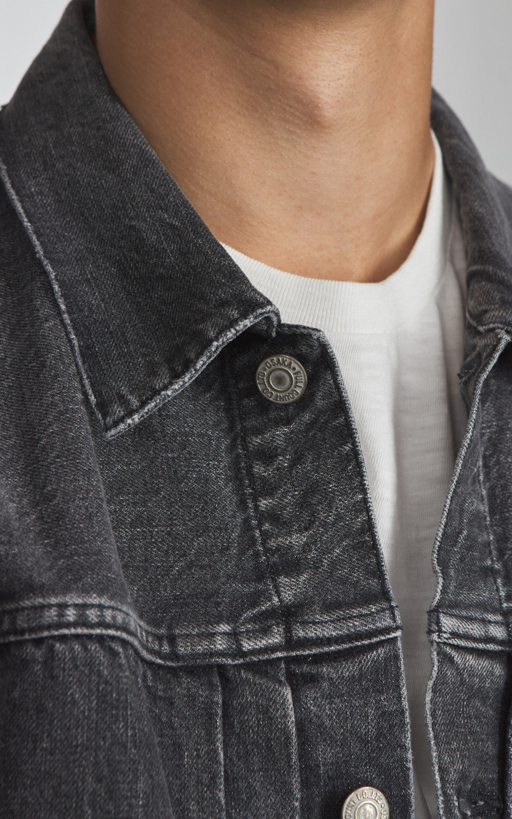 Fullcount 2102BKHW Type 2 Selvedge Denim Jacket Dartford Black