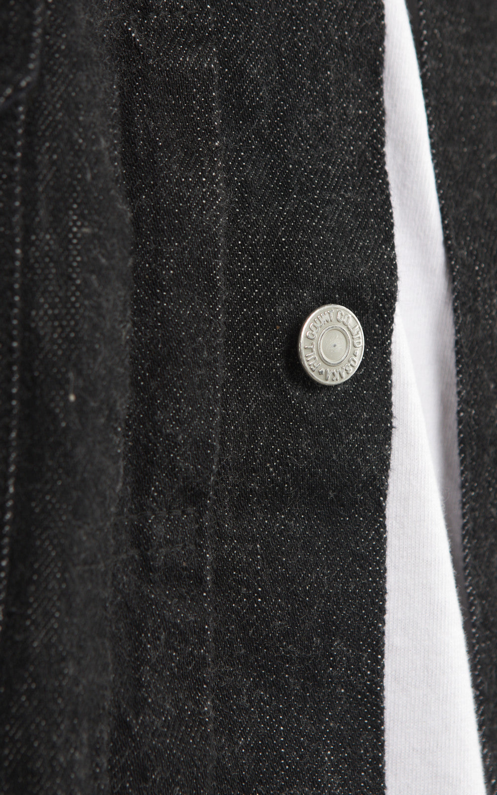 Fullcount 2102BKSS Type 2 Selvedge Super Smooth Denim Jacket Black