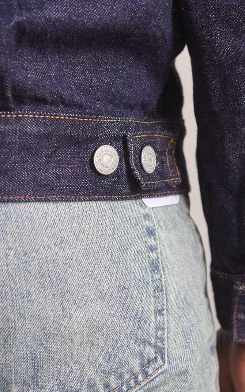 Fullcount 2102W Type 2 Selvedge Denim Jacket One Wash