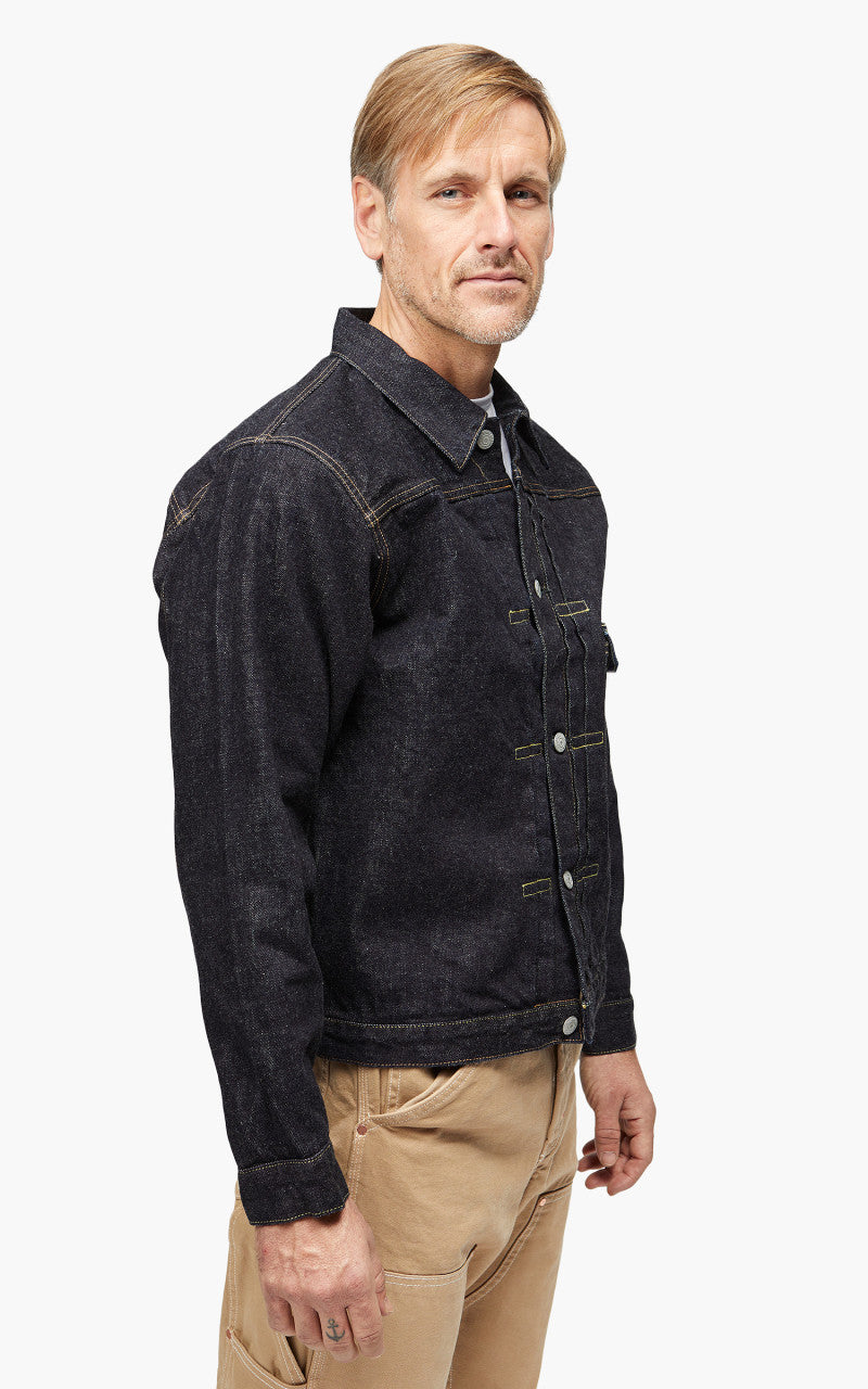 Fullcount 2107XXW Type 1 Selvedge Denim Jacket Heavy Ounce One Wash Indigo