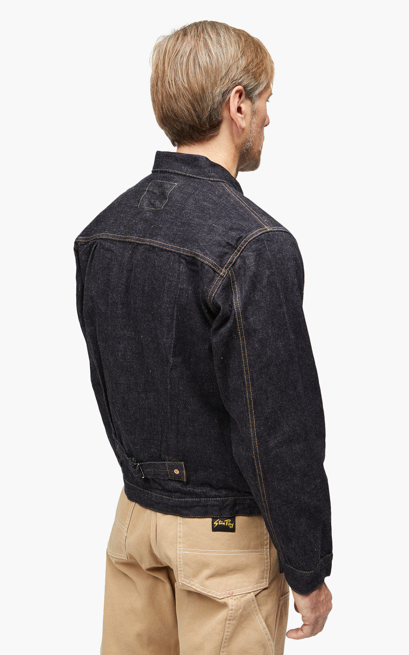 Fullcount 2107XXW Type 1 Selvedge Denim Jacket Heavy Ounce One Wash Indigo