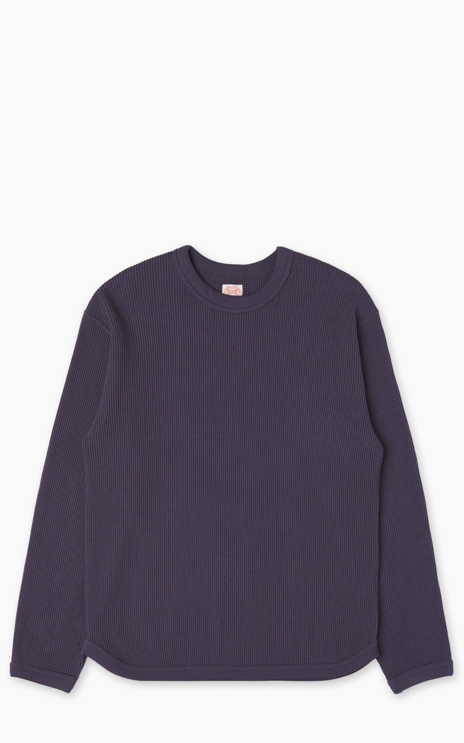 Fullcount 5964-25 Heavyweight Waffle Longsleeve T-Shirt Egg Plant