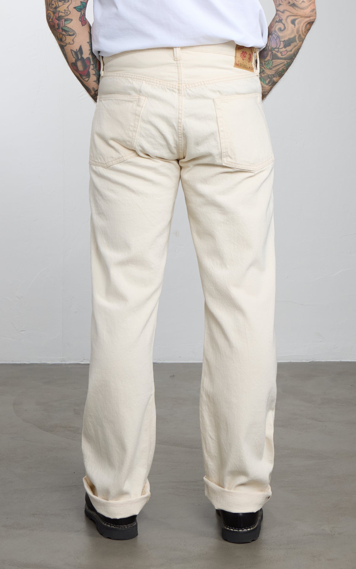 Fullcount S0105ECSSW WWII Model Selvedge Denim One Wash Ecru