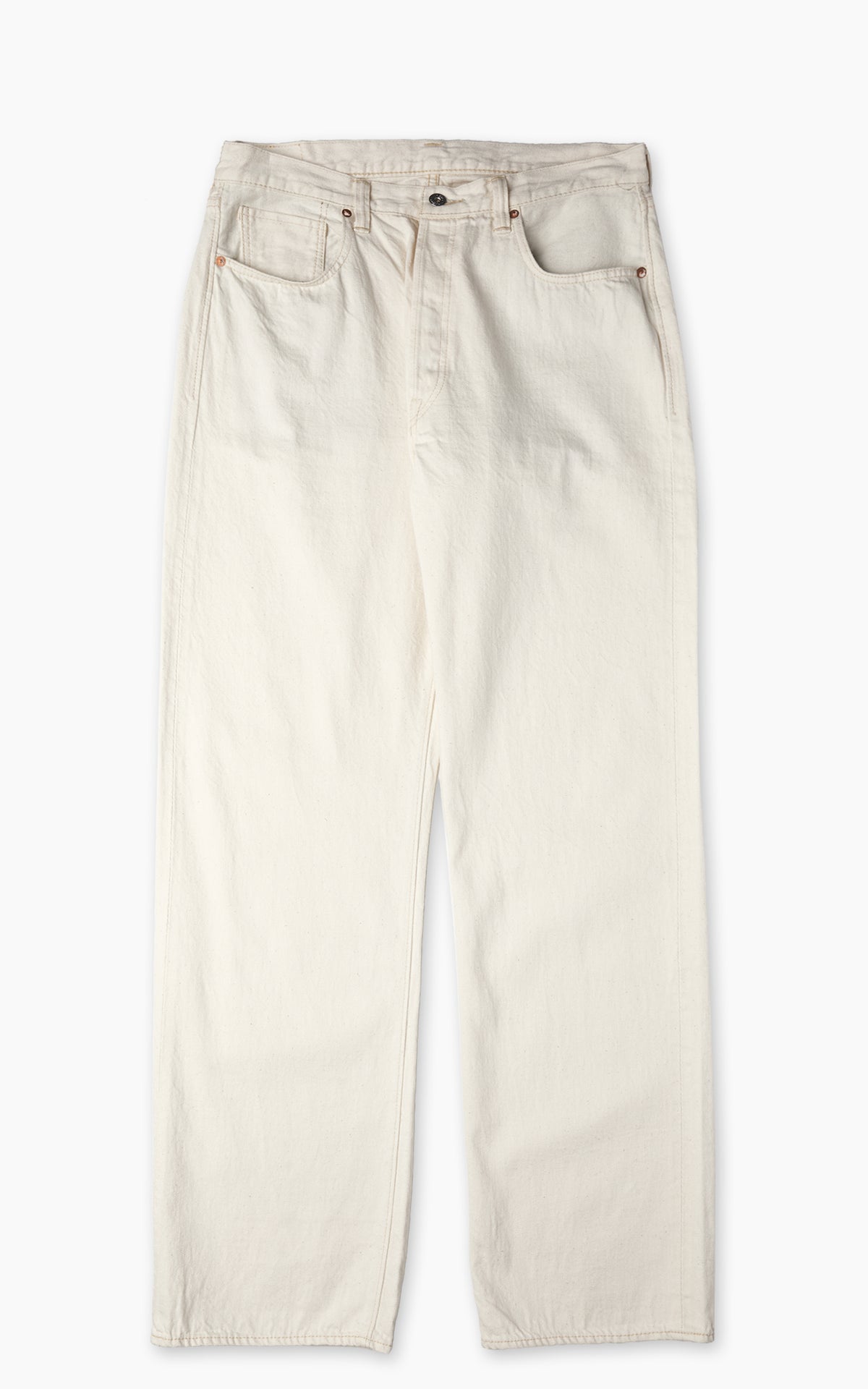 Fullcount S0105ECSSW WWII Model Selvedge Denim One Wash Ecru